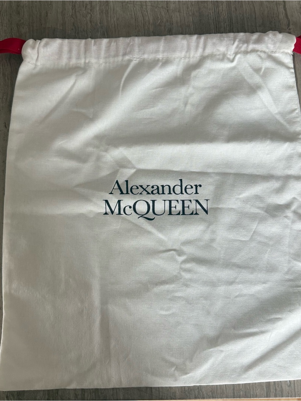 Alexander McQueen Dust Bag (16.5” x 14.5”)